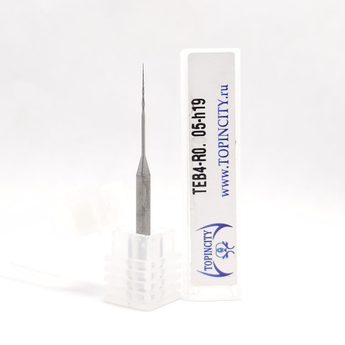 TEB4-R0.05-h19 - Конусная фреза сферическая