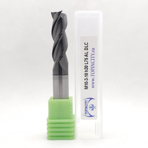 M10-3-10h30L75 AL DLC - Фреза концевая по цв.металлам (z=3)