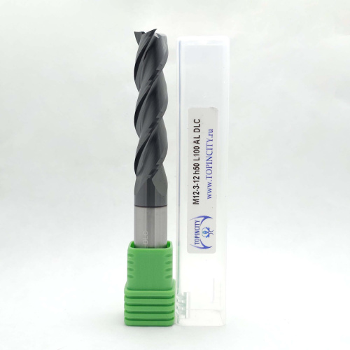 M12-3-12h50L100 AL DLC - Фреза концевая по цв.металлам (z=3)