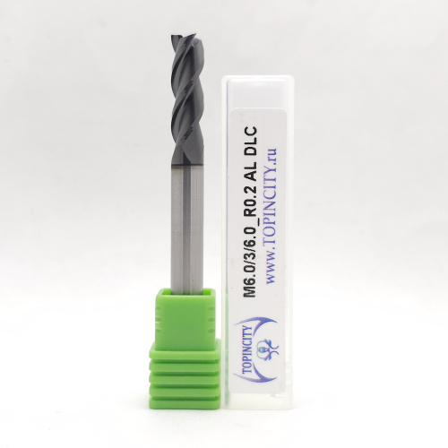 M6.0/3/6.0_R0.2 AL DLC - Фреза концевая по цв.металлам (z=3)