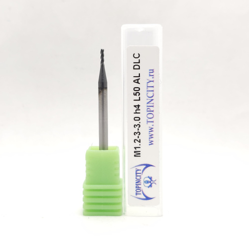 M1.2-3-3.0h4L50 AL DLC - Фреза концевая по цв.металлам (z=3)