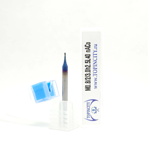 M0.8/2/3.0h2.5L40 nACo - Фреза концевая