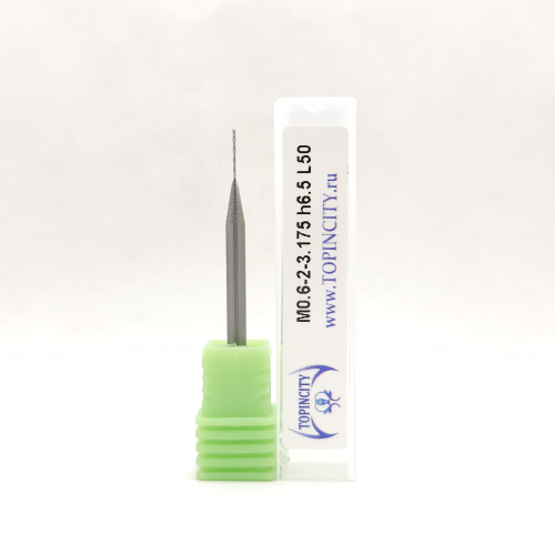 M0.6-2-3.175h6.5L50 - Фреза концевая