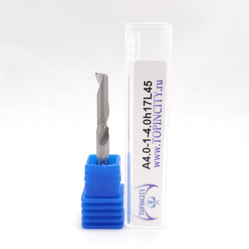 A4.0-1-4.0h17L45 - Фреза концевая однозубая