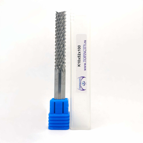K10x52x100 - Фреза концевая рашпильная