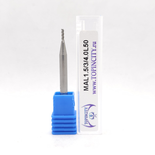 MAL1.5/3/4.0L50 - Фреза концевая по цв.металлам (z=3)