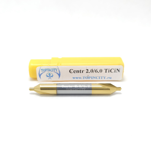Centr2.0/6.0 TiCiN - Центровочное сверло