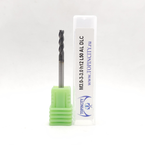 M3.0-3-3.0h12L50 AL DLC - Фреза концевая по цв.металлам (z=3)