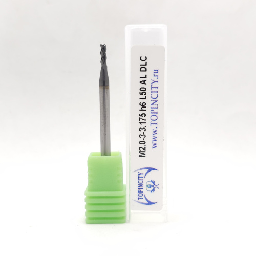 M2.0-3-3.175h6L50 AL DLC - Фреза концевая по цв.металлам (z=3)