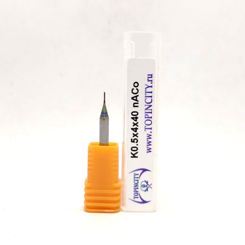 K0.5x4x40 nACo - Фреза концевая рашпильная