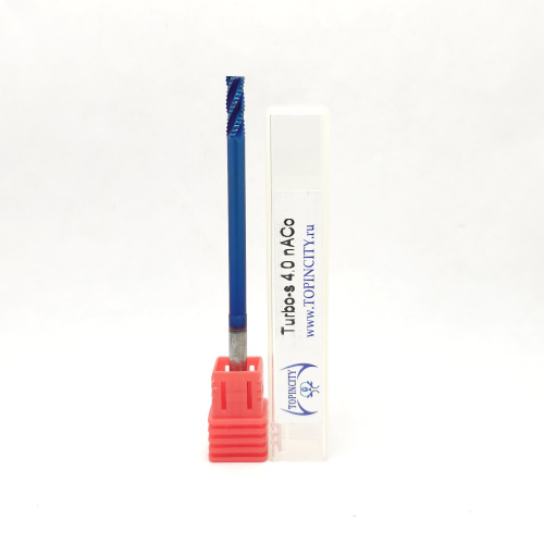 Turbo-s4.0 nACo - Фреза концевая с черновым стружколомом