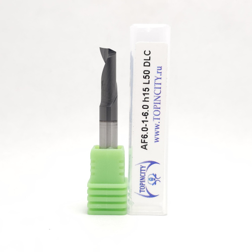 AF6.0-1-6.0h15L50 DLC - Фреза концевая однозубая