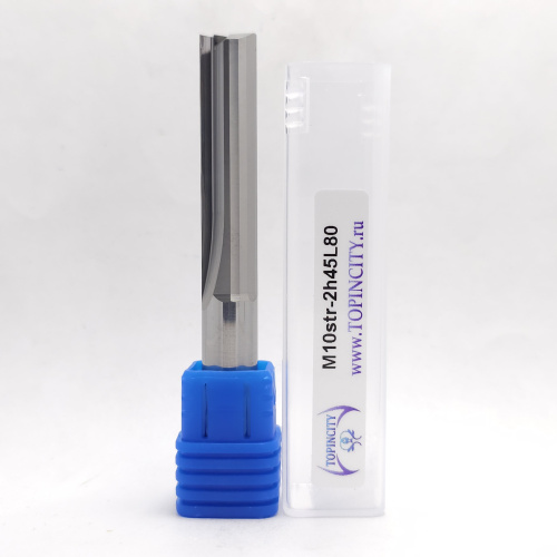 M10str-2h45L80 - Фреза концевая с прямыми зубьями