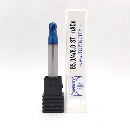 B5.0/4/6.0ST nACo - Сферическая фреза
