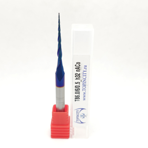 TB6.0/6/0.5_h32 nACo - Конусная фреза сферическая