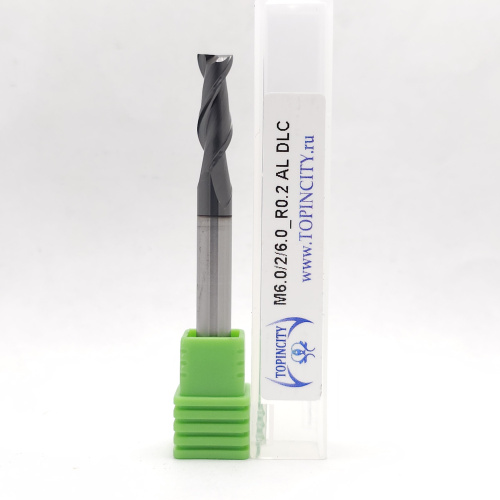 M6.0/2/6.0_R0.2 AL DLC - Фреза концевая по цв.металлам (z=2)