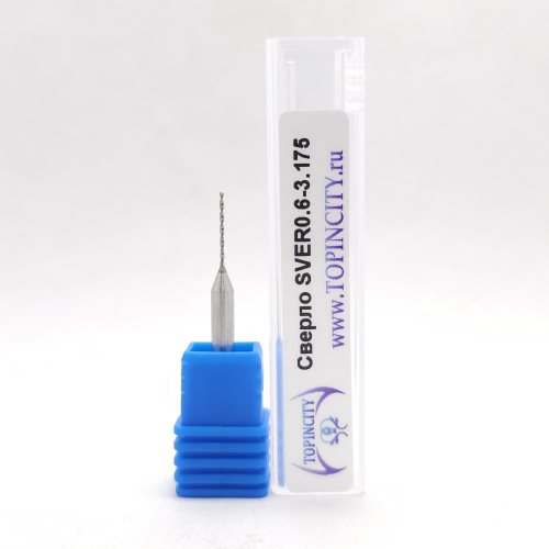 SVER0.6-3.175 - Сверло твердосплавное