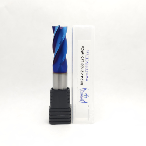 M12-4-12h30L75 nACo - Фреза концевая