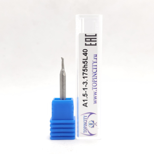 A1.5-1-3.175h5L40 - Фреза концевая однозубая