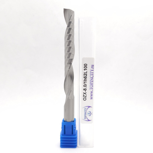 OZX-8.0/1h62L100 - Фреза концевая однозубая