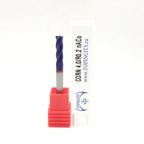 CORN4.0/R0.2 nACo - Фреза концевая с радиусом