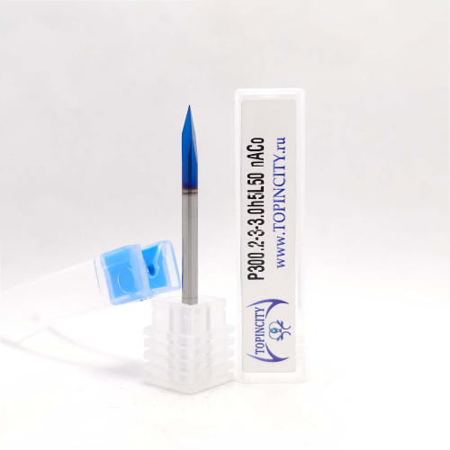 P300.2-3-3.0h5L50 nACo - Фреза гравировальная пирамидка (гравер)