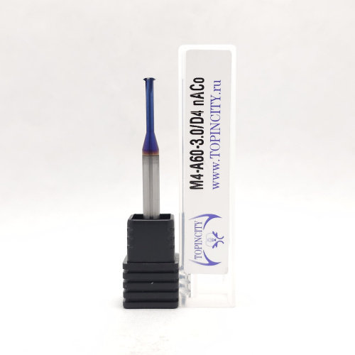 Резьбофреза M4-A60-3.0/D4 nACo