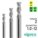 MAL-2 - Алюминий торцевые 2 зуба