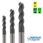 B3 AL DLC - Алюминий сферические 3 зуба